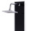 Berkfield Shower Panel Unit Glass 18x42.1x120 cm Black 3