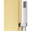 Berkfield Shower Panel System Stainless Steel 201 Gold 8