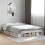 Berkfield Bed Frame without Mattress White 135x190 cm Double 1
