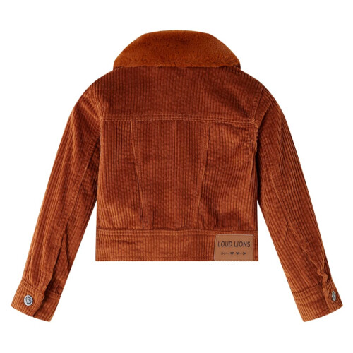 Kids' Jacket Corduroy Cognac 92 1