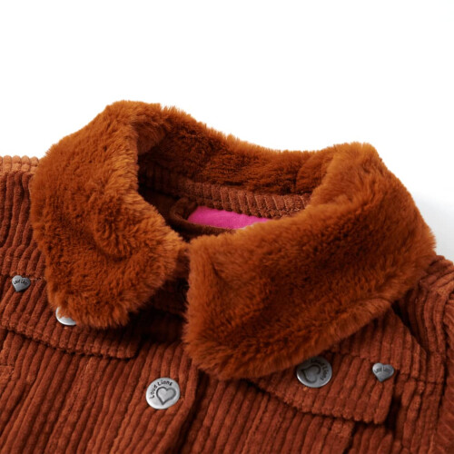 Kids' Jacket Corduroy Cognac 92 2