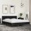 Berkfield Bed Frame without Mattress Black 150x200 cm King Size 1