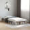 Berkfield Bed Frame without Mattress Concrete Grey 75x190 cm Small Single 1