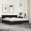 Berkfield Bed Frame without Mattress Black 200x200 cm 1