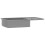 Berkfield Granite Kitchen Sink Single Basin Grey 4