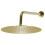 Berkfield Shower System Stainless Steel 201 Gold 3