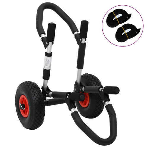 Berkfield SUP Trolley for Surfboard Foldable 45 kg Aluminium