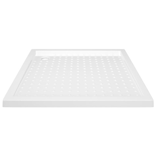 Berkfield Shower Base Tray with Dots White 90x90x4 cm ABS 2