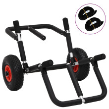 Berkfield SUP Trolley for 2 Surfboards Foldable 90 kg Aluminium