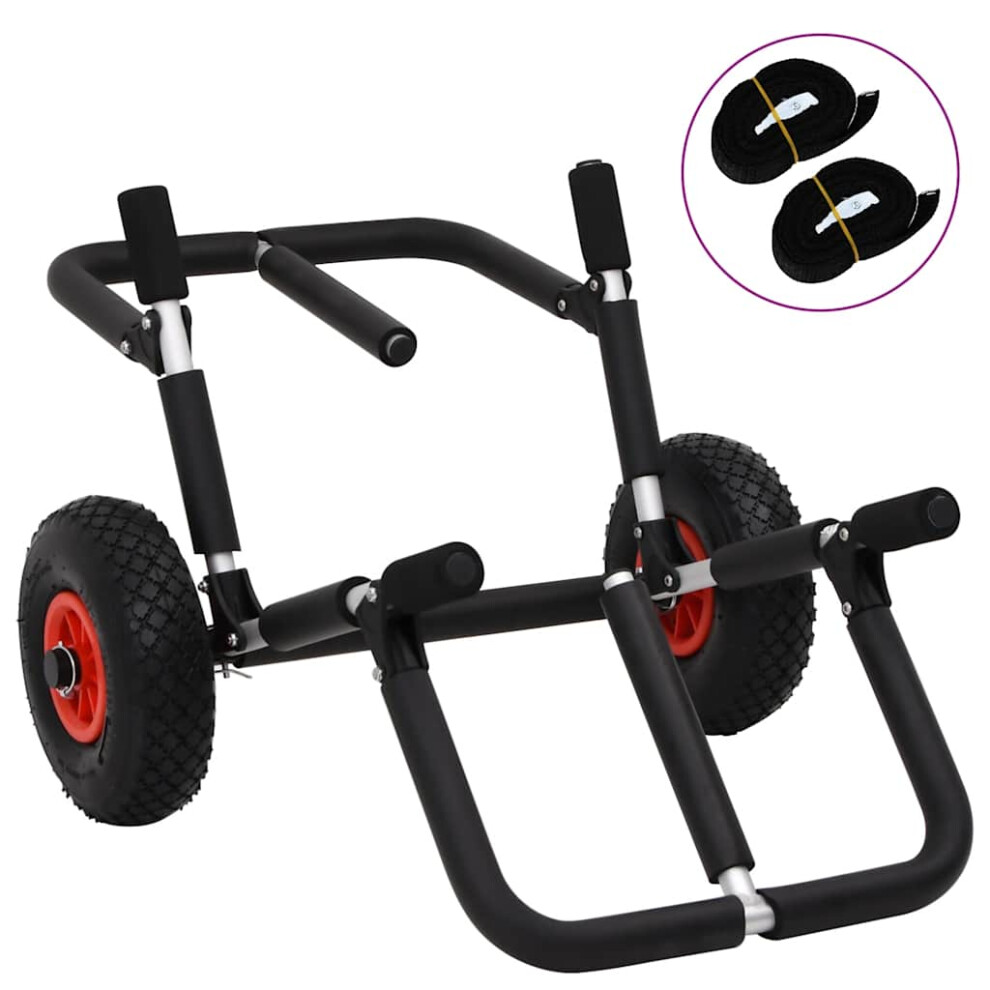 Berkfield Sup Trolley For 2 Surfboards Foldable 90 Kg Aluminium 9040694128032