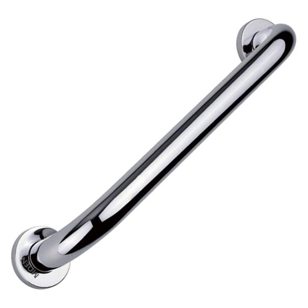 40cm Stainless Steel Bathroom Grab Bar, Rustproof AntiSlip Shower Rail for Elderly, Concealed Mount Design