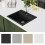 Berkfield Granite Kitchen Sink Single Basin Black 6