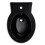 Round Bidet Stand Black High-quality Ceramic 5