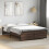 Berkfield Bed Frame without Mattress Brown Oak 135x190 cm Double 1