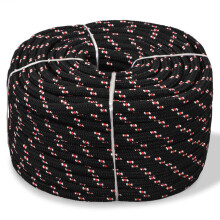 Berkfield Marine Rope Polypropylene 14 mm 50 m Black
