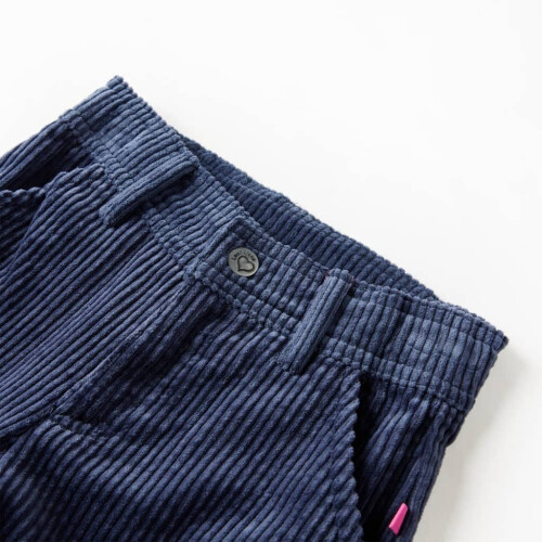 Kids' Pants Corduroy Navy 104 2