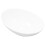 Berkfield Luxury Ceramic Basin Oval-shaped Sink White 40 x 33 cm 2