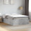 Berkfield Bed Frame without Mattress Concrete Grey 120x190 cm Small Double 1