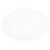 Berkfield Luxury Ceramic Basin Oval-shaped Sink White 40 x 33 cm 3