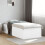 Berkfield Bed Frame without Mattress White 90x200 cm 1