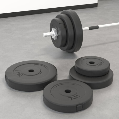 Berkfield Weight Plates 6 pcs 30 kg Cement