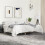 Berkfield Bed Frame without Mattress Brown Oak 200x200 cm 1