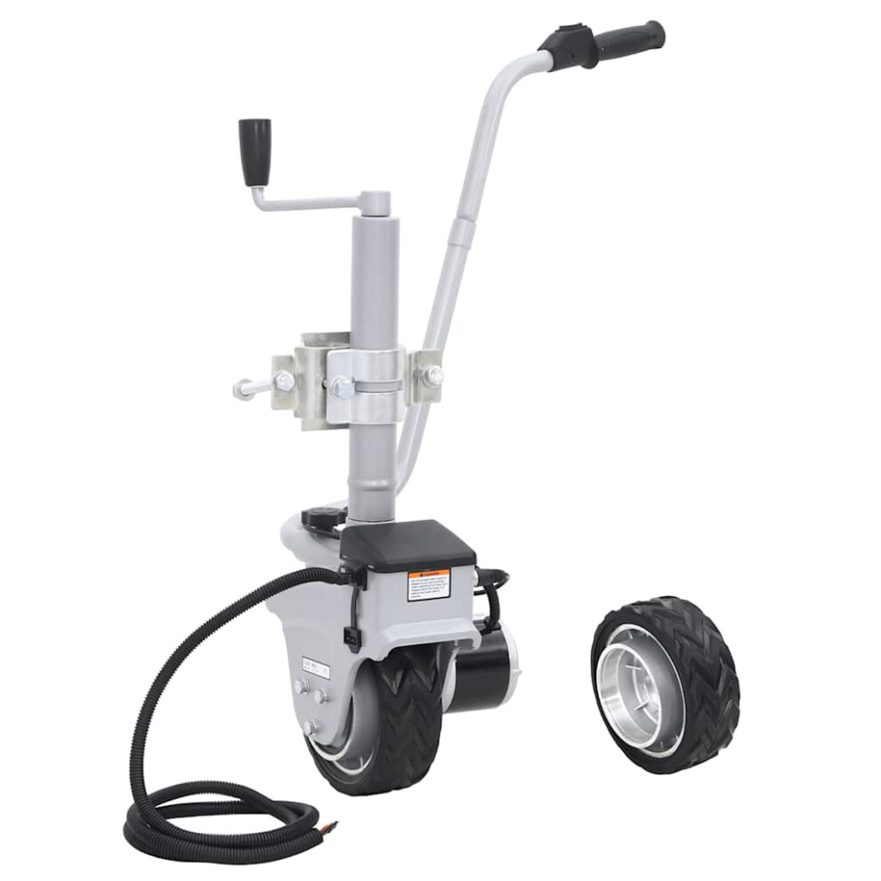 Berkfield Aluminium Motorised Jockey Wheel Trailer Mover 12 V 350 W 4088004576208