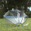 Berkfield Pool Dome Round 406x203 cm PVC 1