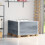 Berkfield Pallet Collars 3 pcs Grey 100x100 cm Solid Wood Pine 1