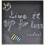 Berkfield Wall Sticker Blackboard 0.6 x 2 m 2 Rolls with Chalks 6