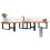 Berkfield Basin Shelf Wall Mounted Steel and Solid Wood Beech 1