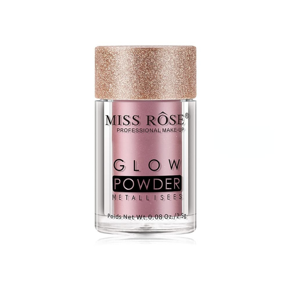 Waterproof Glitter Eyeshadow Pink Pearl Shimmer Powder Long Lasting  Color Payoff 10