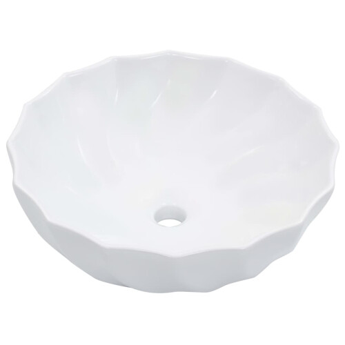 Berkfield Wash Basin 46x17 cm Ceramic White 1