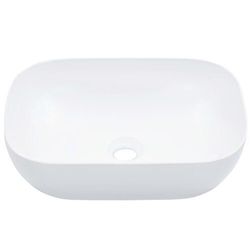 Berkfield Wash Basin 45.5x32x13 cm Ceramic White 1