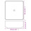 Berkfield Basin Square Ceramic White 39x39x13.5 cm 4