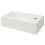 Berkfield Basin with Faucet Hole Rectangular Ceramic White 46x25.5x12 cm 3