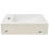 Berkfield Basin with Faucet Hole Rectangular Ceramic White 46x25.5x12 cm 5