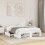 Berkfield Bed Frame without Mattress White 135x190 cm Double Engineered Wood 1