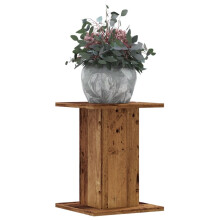 Berkfield Plant Stands 2 pcs Old Wood 30x30x40 cm Engineered Wood