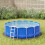 Berkfield Pool Ground Cloth Light Grey ò244 cm Polyester Geotextile 1