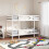 Berkfield Bunk Bed without Mattress White 80x200 cm Solid Wood Pine 1