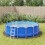 Berkfield Pool Ground Cloth Light Grey ò396 cm Polyester Geotextile 1