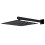 Berkfield Shower System Stainless Steel 201 Black 3