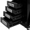 Berkfield Welding Cart with 4 Drawers Black 4