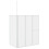 Shower Bath Screen Wall L Shape 70 x 120 x 137 cm 4 Panels Foldable 2