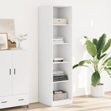 Berkfield Wardrobe White 50x50x200 cm Engineered Wood