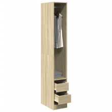 Berkfield Wardrobe Sonoma Oak 30x50x200 cm Engineered Wood