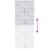 Berkfield Shower Roller Blind 120x240 cm Square 5