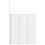 Shower Bath Screen Wall L Shape 70 x 120 x 137 cm 4 Panels Foldable 4