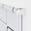 Berkfield Shower Roller Blind 120x240 cm Square 7